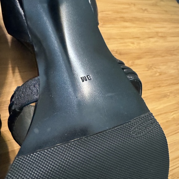 GUESS Black Open Toe Heel 8 - Picture 9 of 16